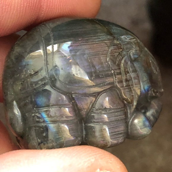 Labradorite Elephant - Picture 12 of 14